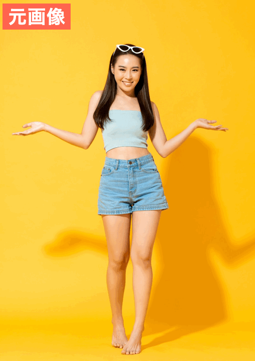 BeautyPlusで太った自分をシミュレーションしてみた