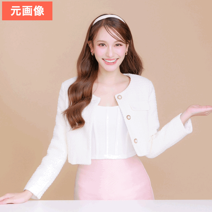 BeautyPlusで着せ替え加工をしてみた