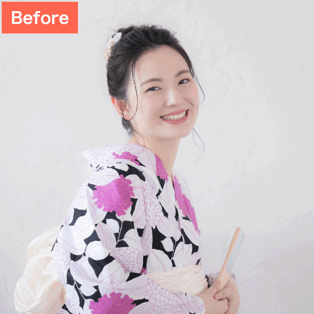 EPIKうさぎ加工をした画像