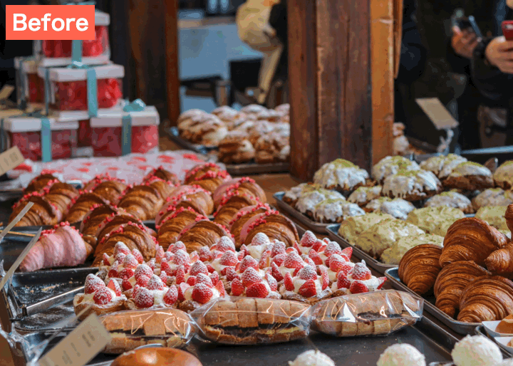 BeautyPlusで映画風の字幕フォントを入れた画像