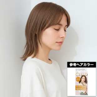 40代向けミルクティーベージュの髪色23選。明るめ暗めのヘアカラー色