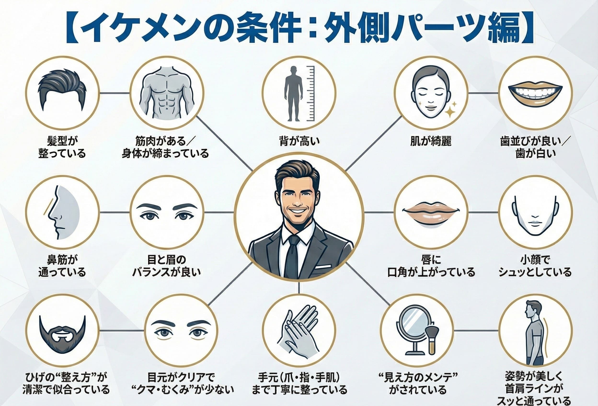 イケメンの条件で外見編.jpeg