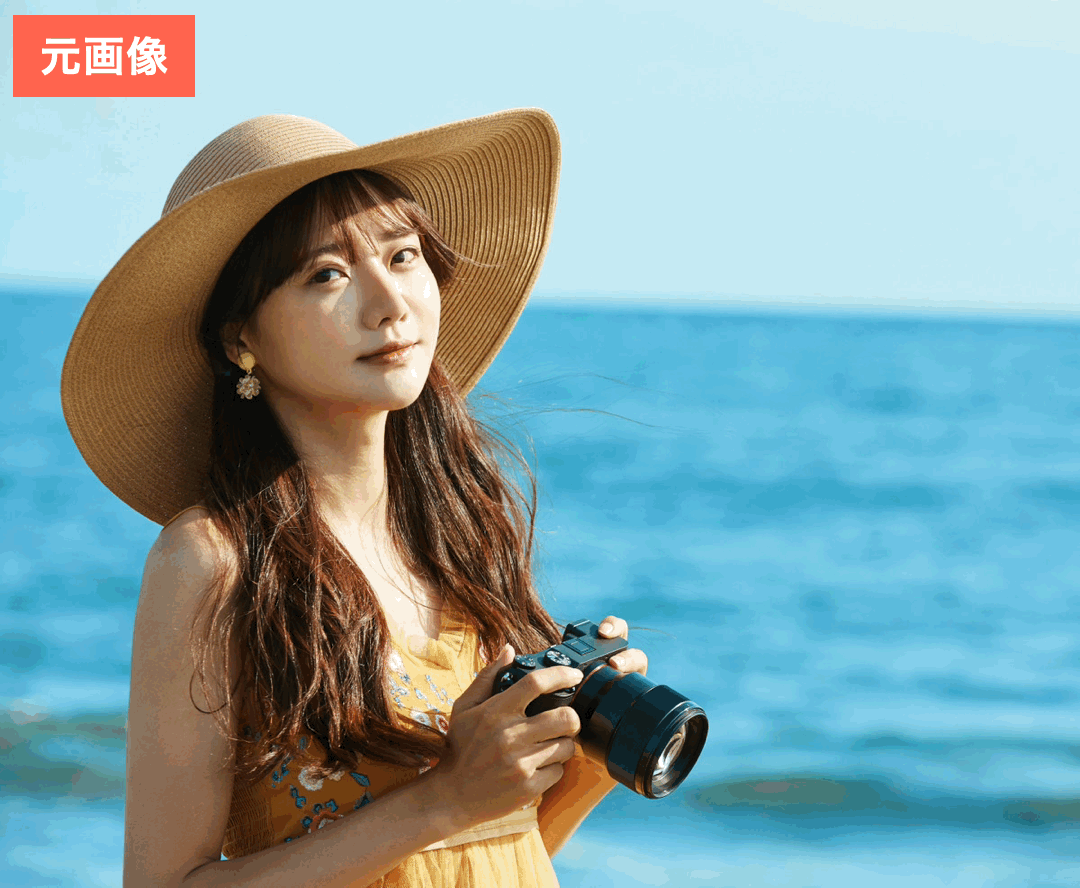 BeautyPlusで写真をモザイクアートにしてみた