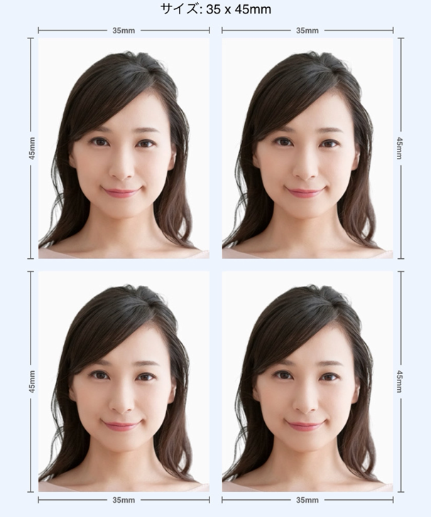 BeautyPlusで証明写真を作ってみた