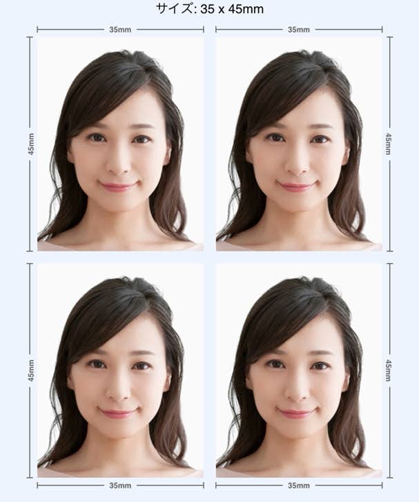 BeautyPlusで証明写真を作ってみた