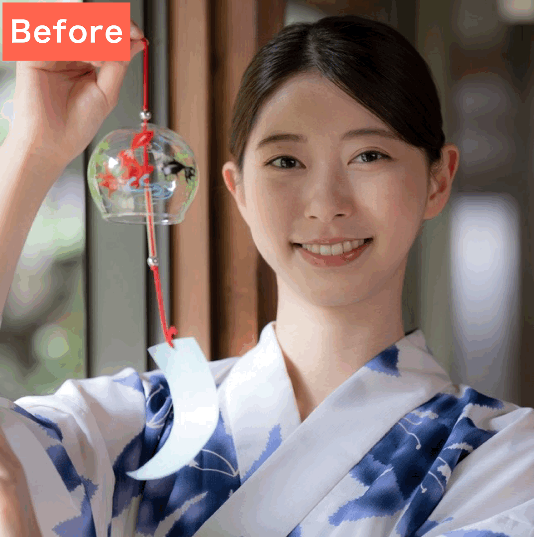 BeautyPlusで他撮りを盛ってみた