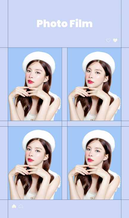 BeautyPlusで推しを証明写真風に加工してみた