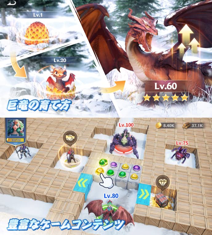 Puzzles___Chaos_Frozen_Castleのプレイ画像.png