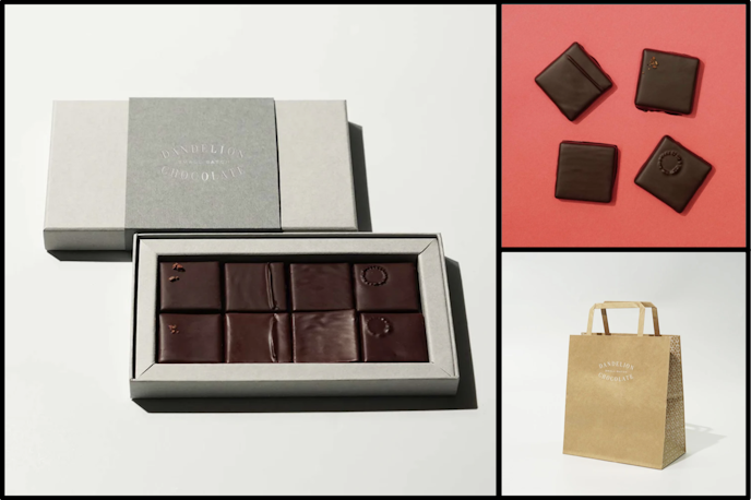 半年記念日に彼女に贈るおすすめのチョコレート:Dandelion Chocolate シングルオリジン・ボンボンショコラ