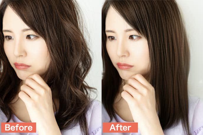 BeautyPlusでボサボサの髪の毛を加工して綺麗にしてみた.jpeg