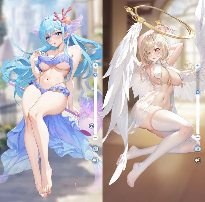 やばい!少女に囲まれた!で育成できるキャラクター