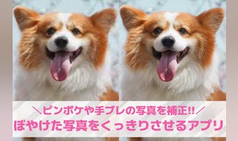 【無料】ぼやけた写真をくっきりさせ...