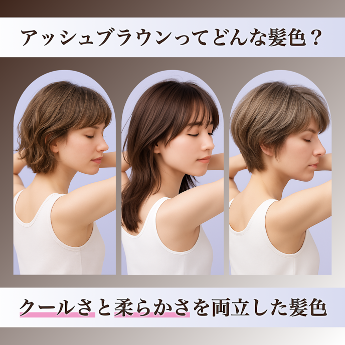アッシュブラウンとは?どんな魅力がある髪色なの?