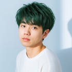 緑髪のメンズ髪色22選。明るめ暗めのヘアカ...