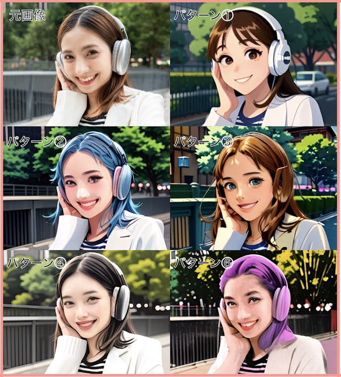 YouCam AI ProでAIイラストを生成した画像