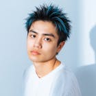青メッシュのメンズ髪色10選。明るめ暗めの...