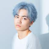 ブルーシルバーのメンズ髪色21選。明るめ暗めのヘアカラー色見本を大公開!