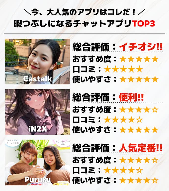 暇つぶしになるチャットアプリTOP3.png