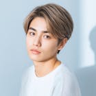 アッシュベージュ　クラウドマッシュ