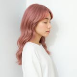 ピンクベージュの髪色31選。明るめ暗めのヘ...