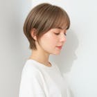 40代向けミルクティーベージュの髪色20選...