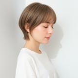 40代向けミルクティーベージュの髪色20選...