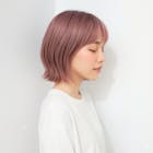 ピンクグレージュの髪色27選。明るめ暗めの...