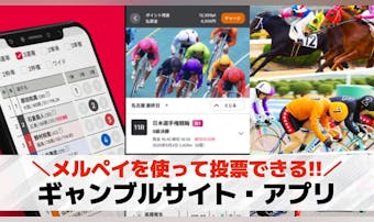 メルペイが使えるギャンブルサイト3...