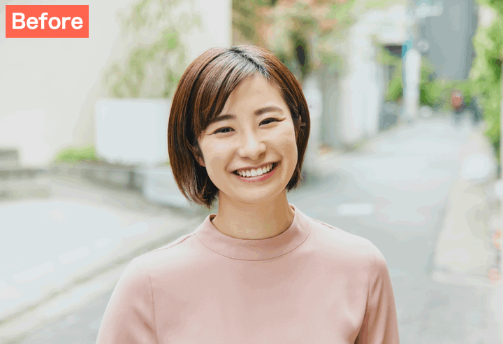 BeautyPlusで写真を線画にした画像