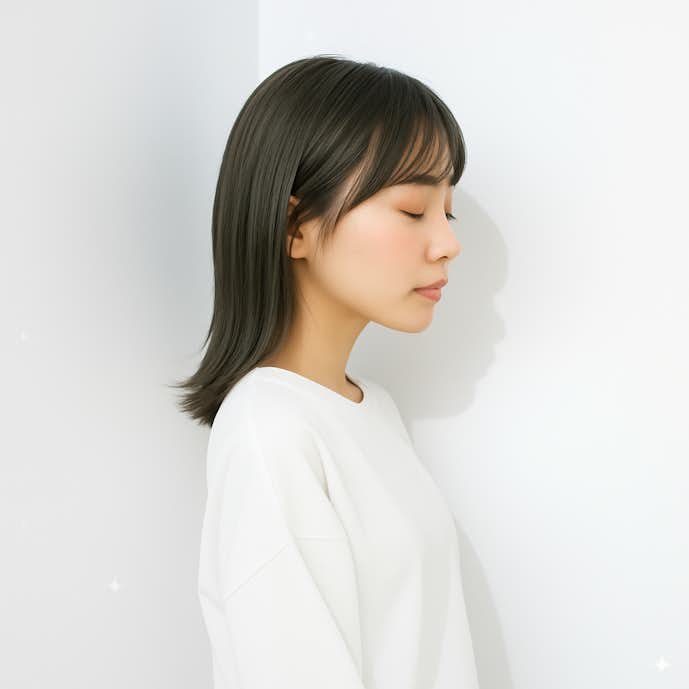 カーキグレージュの髪色