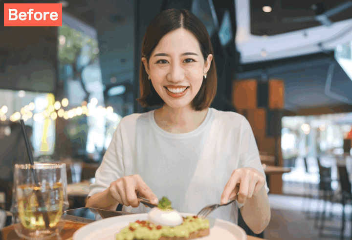 BeautyPlusで写真を線画にした画像