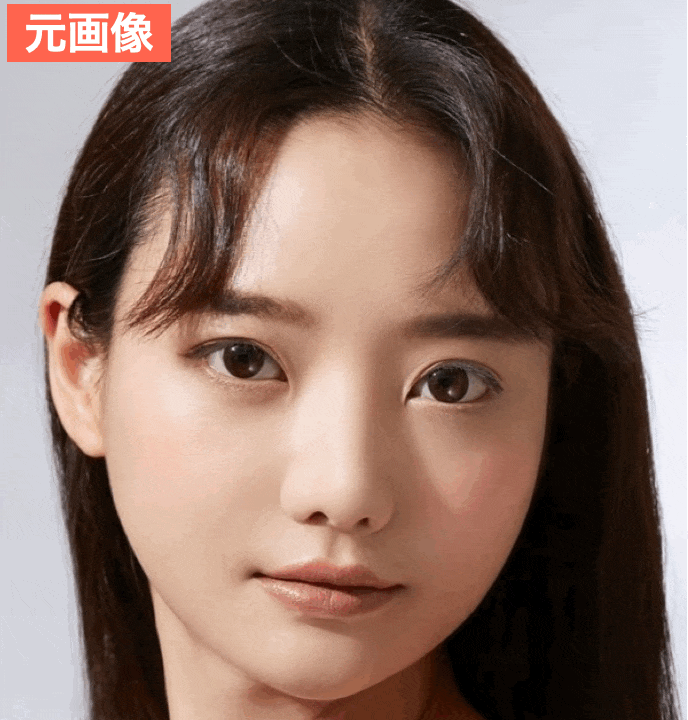 BeautyPlusで自分に似合うリップの色を診断した画像