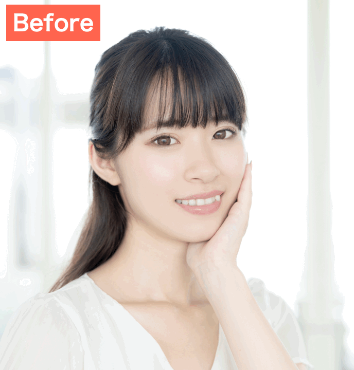 BeautyPlusでノーマルカメラ風に盛った画像