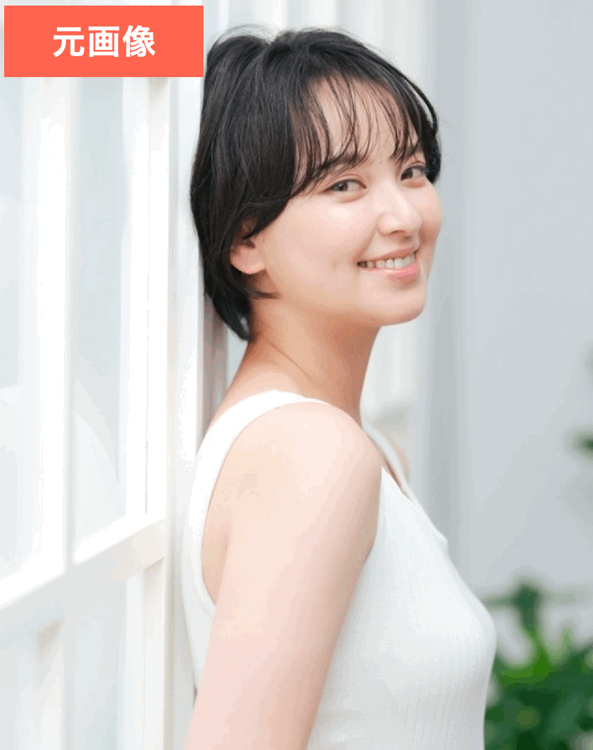 BeautyPlusでタトゥーを合成してみた