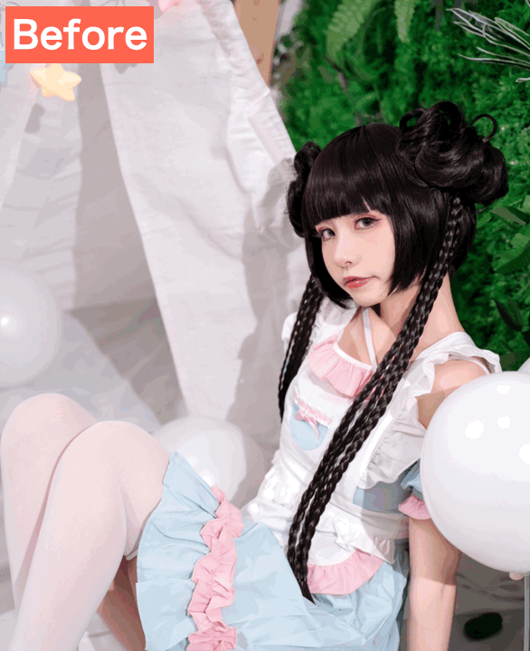 BeautyPluで写真の雰囲気を変えた画像