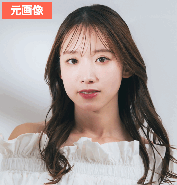 BeautyPlusで面白い加工をした画像