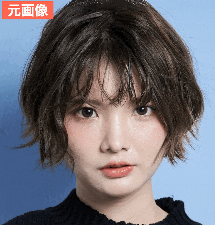 BeautyPlusで自分に似合うリップの色を診断した画像