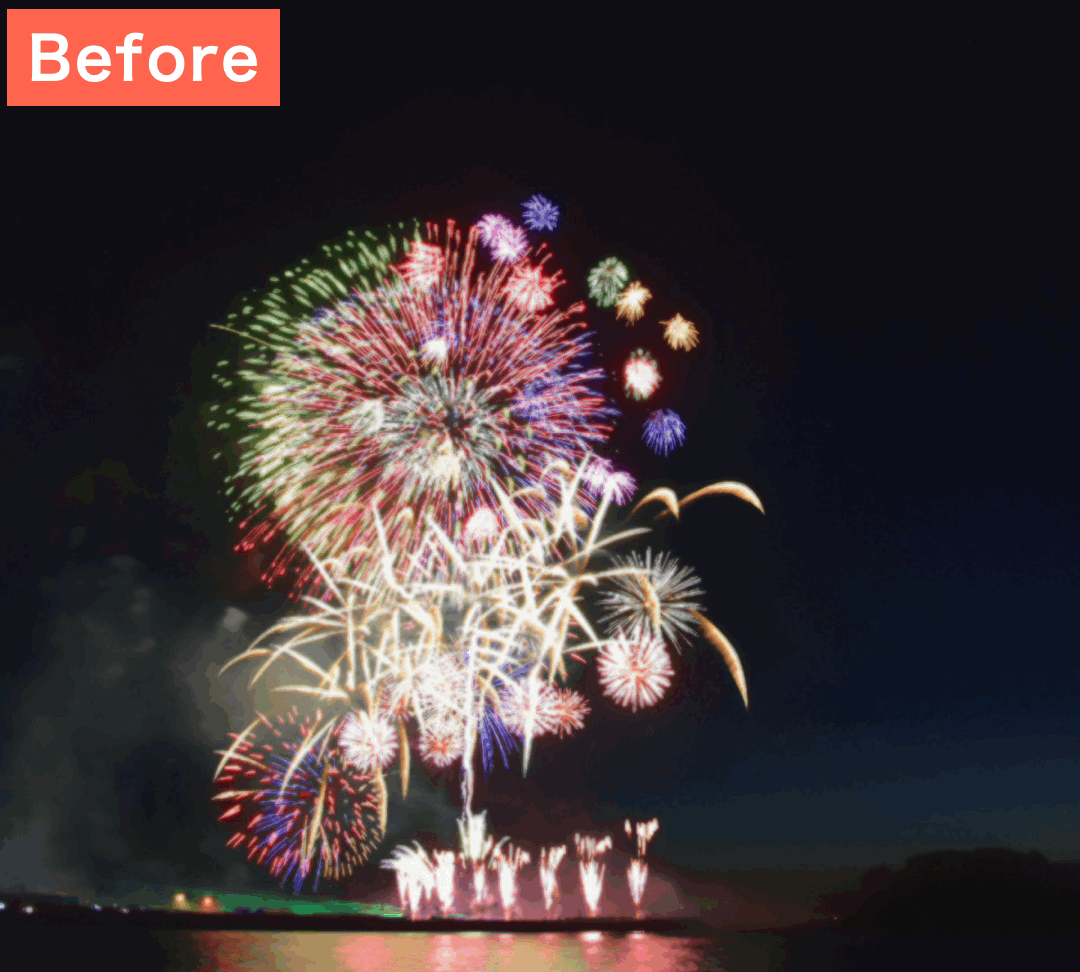 YouCam_Perfectで花火の写真を綺麗に加工してみた.gif