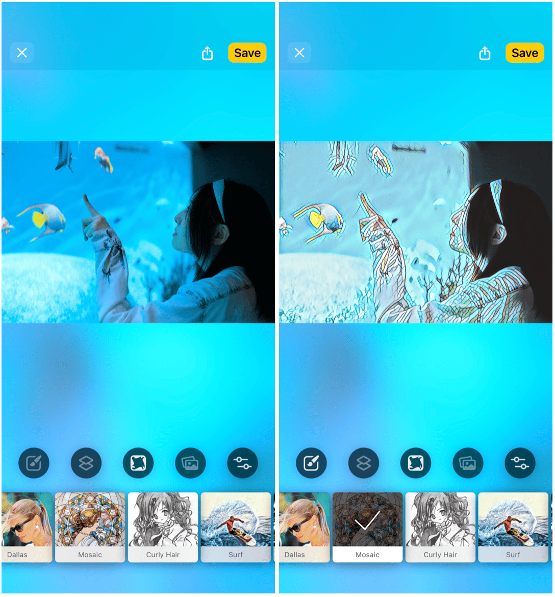 Prismaの詳細画面