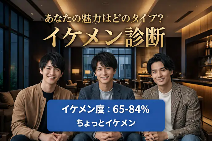 イケメン度 65-84