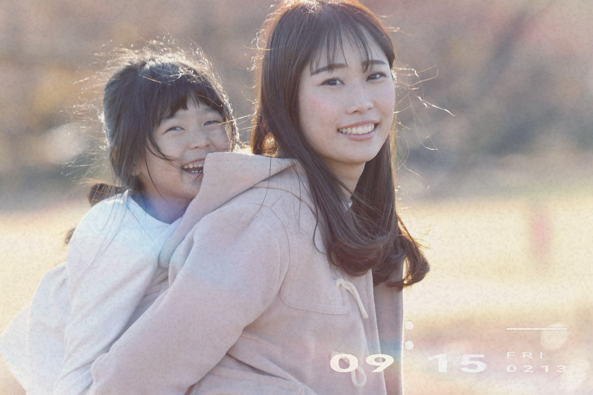  BeautyPlusで写真に日付を入れてみた