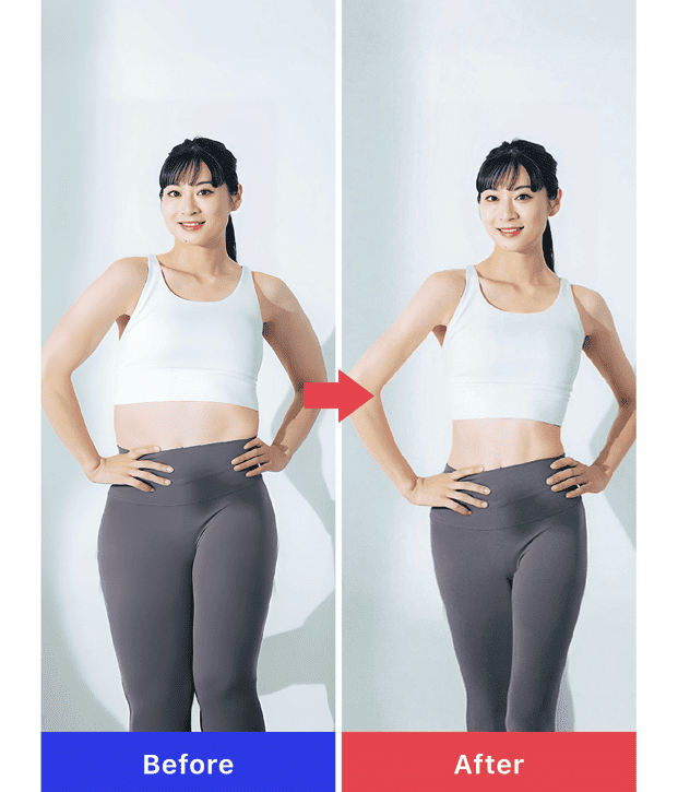 BA写真メーカーでビフォーアフター写真を作ってみた