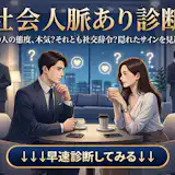 【社会人の脈あり診断】職場の先輩や後輩の脈ありか?脈なしか?