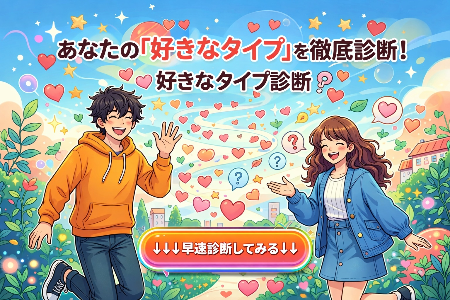 【好きなタイプ診断】自分が好きな異...