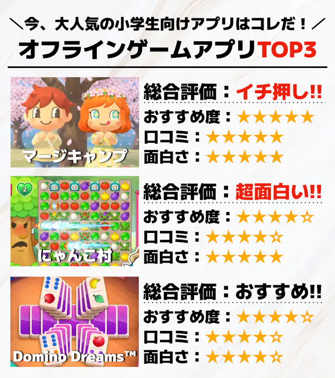 小学生向けのオフラインゲームアプリTOP3.png