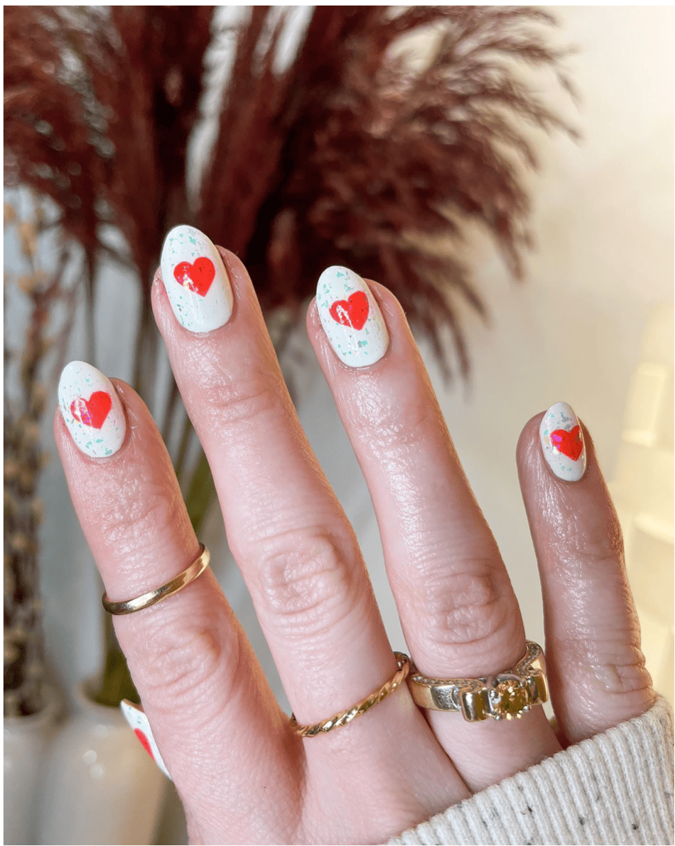 SNOWでネイルを撮った画像