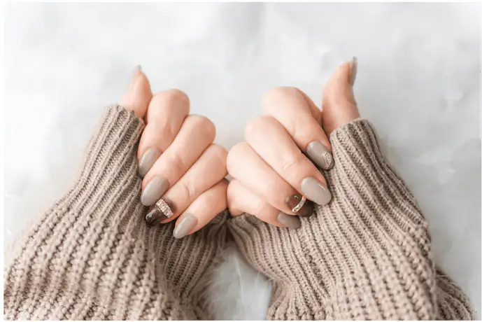 BeautyPlusでネイルを撮った画像