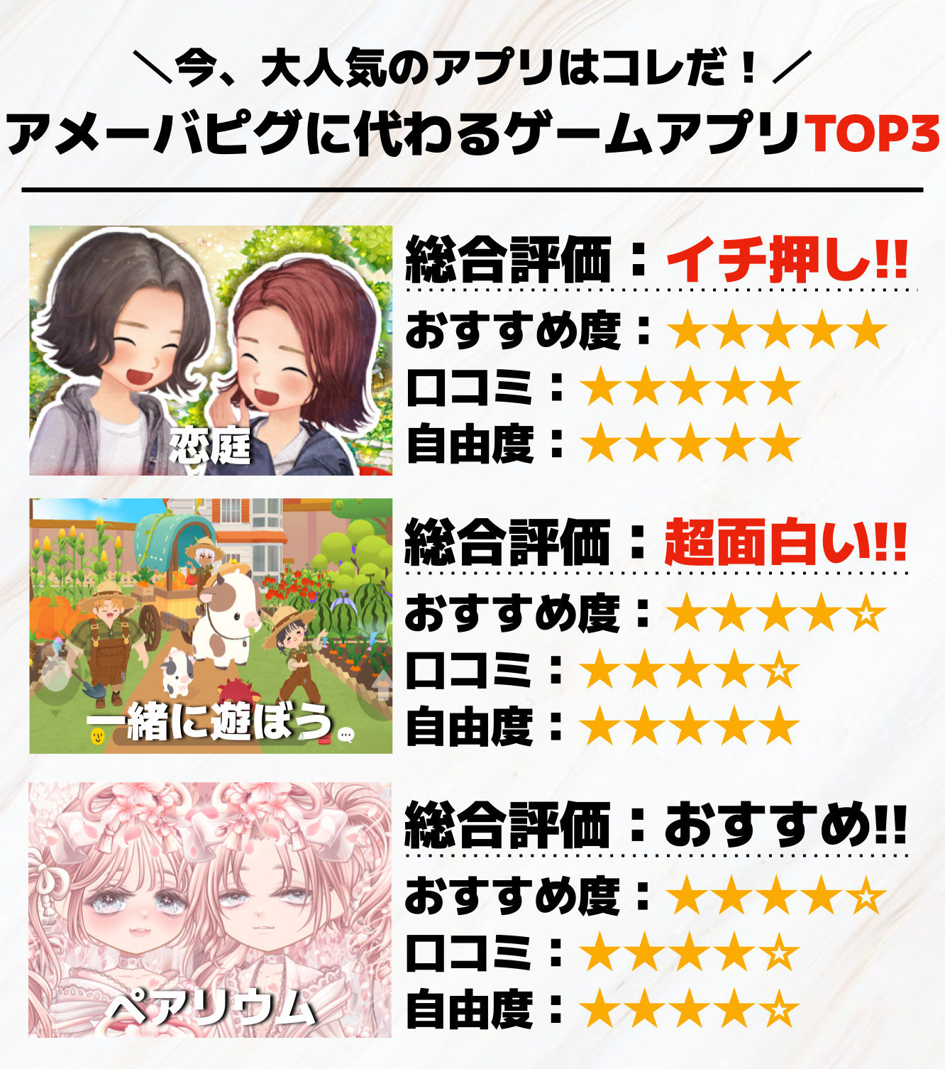 アメーバピグに代わるゲームアプリTOP3.png
