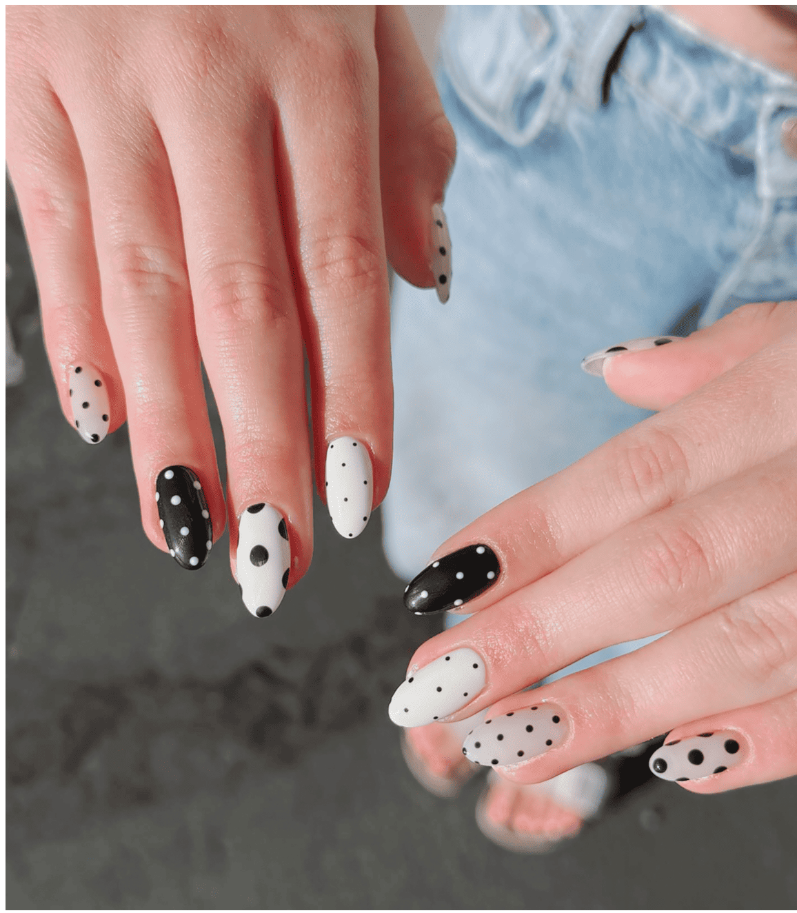 BeautyPlusでネイルを撮った画像