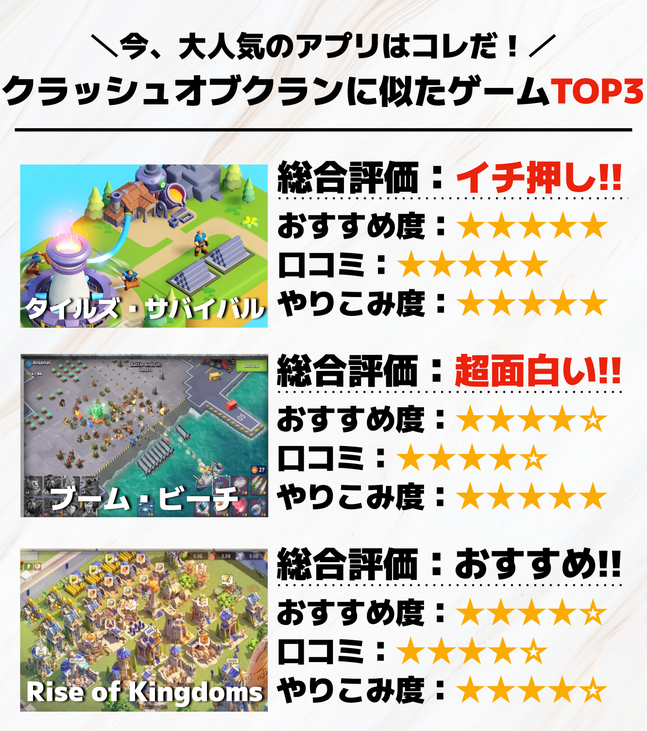 クラッシュオブクランに似たゲームTOP3.png